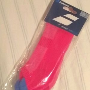 NWT Babalot Women's Tennis Performance Socks 2 Pack